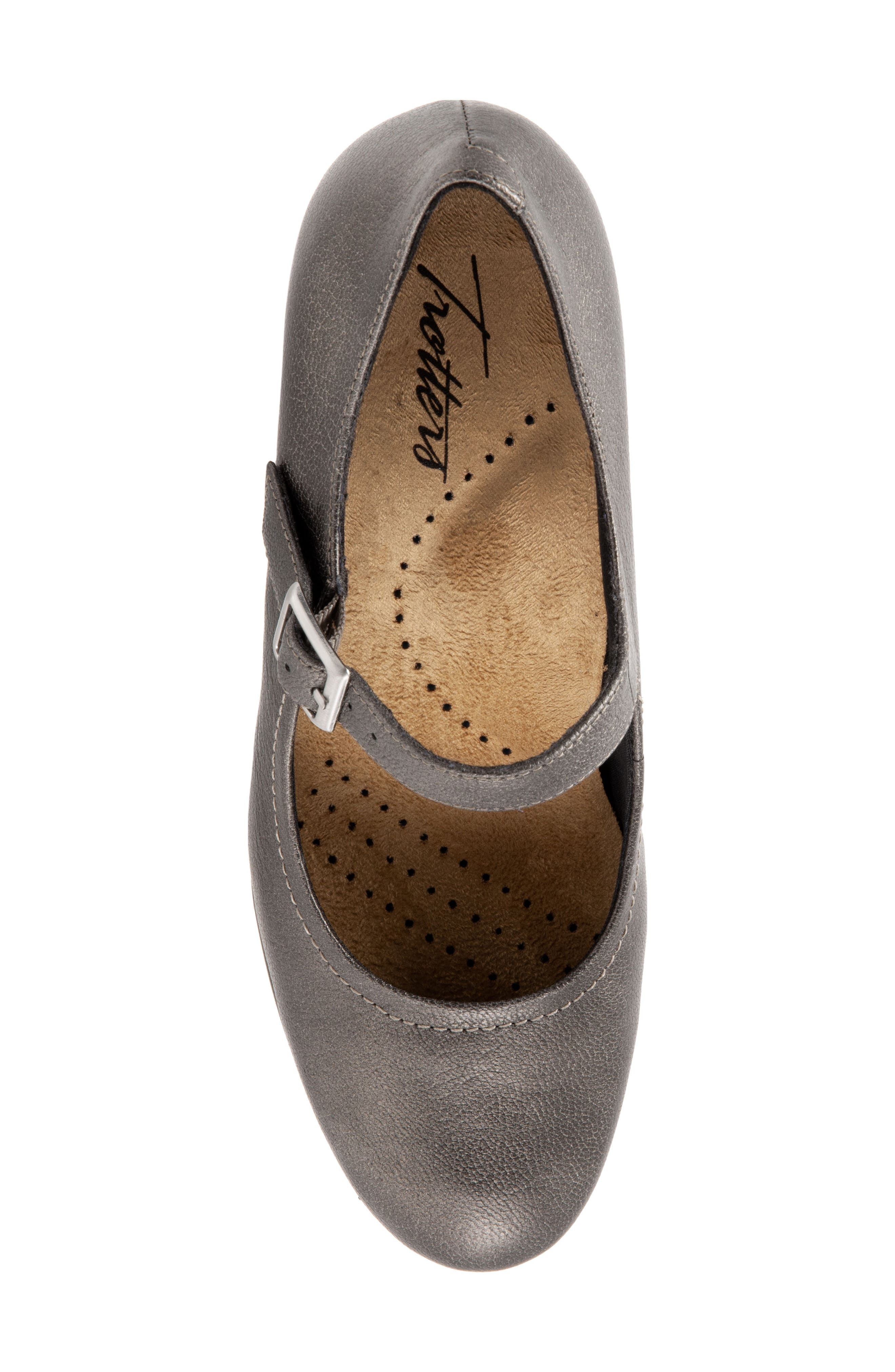 Willow Mary Jane Wedge Pump, Alternate, color, PEWTER LEATHER