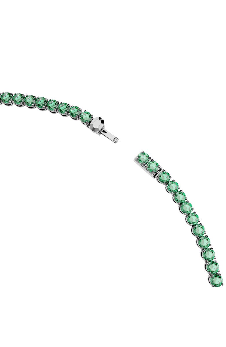 Swarovski Matrix Tennis Necklace, Alternate, color, 