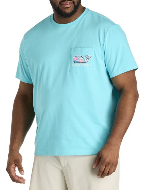Big & Tall Chappy Floral Whale T-Shirt