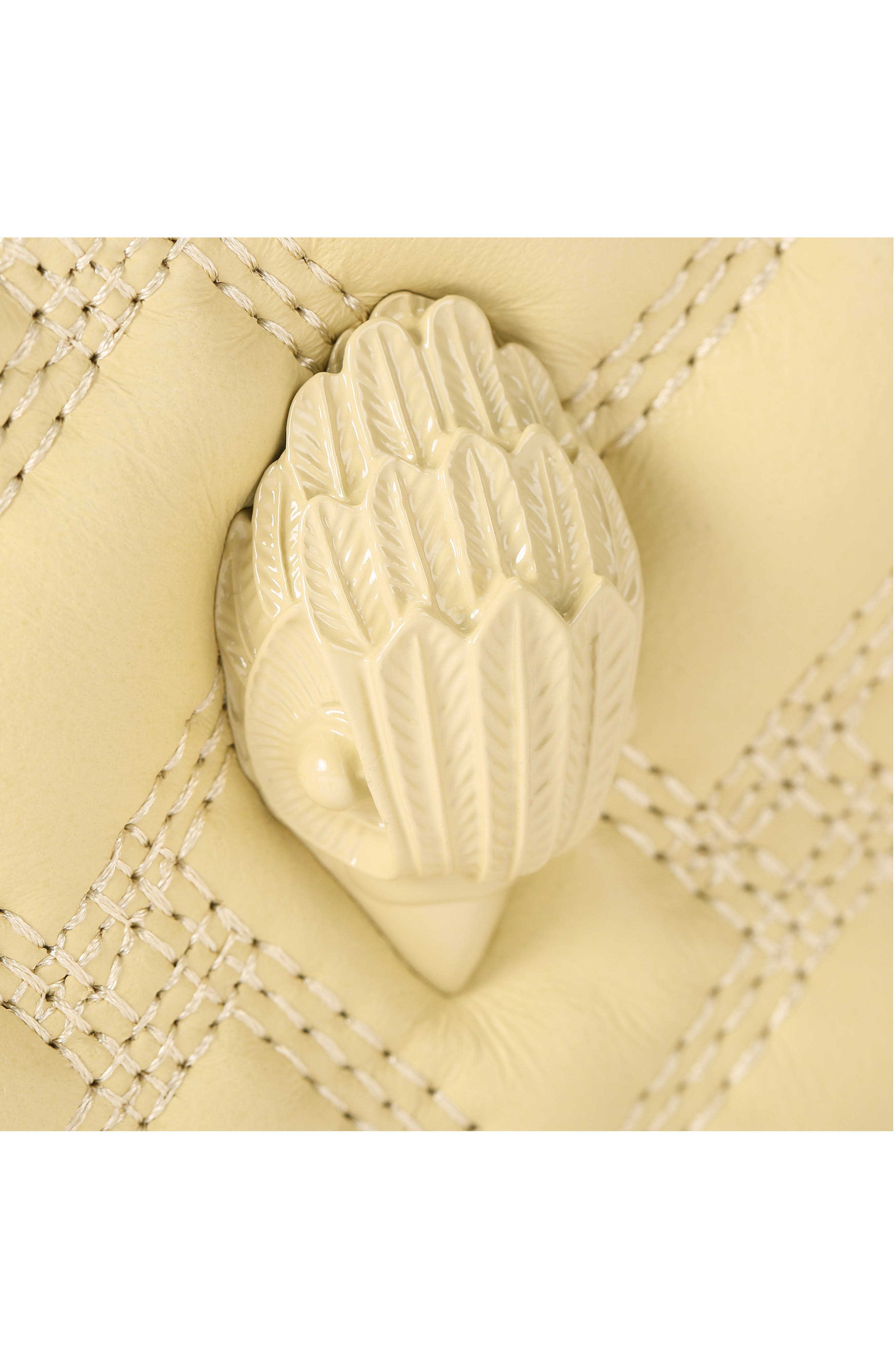 Kurt Geiger London Kensington Drawstring Quilted Leather Shoulder Bag, Alternate, color, 