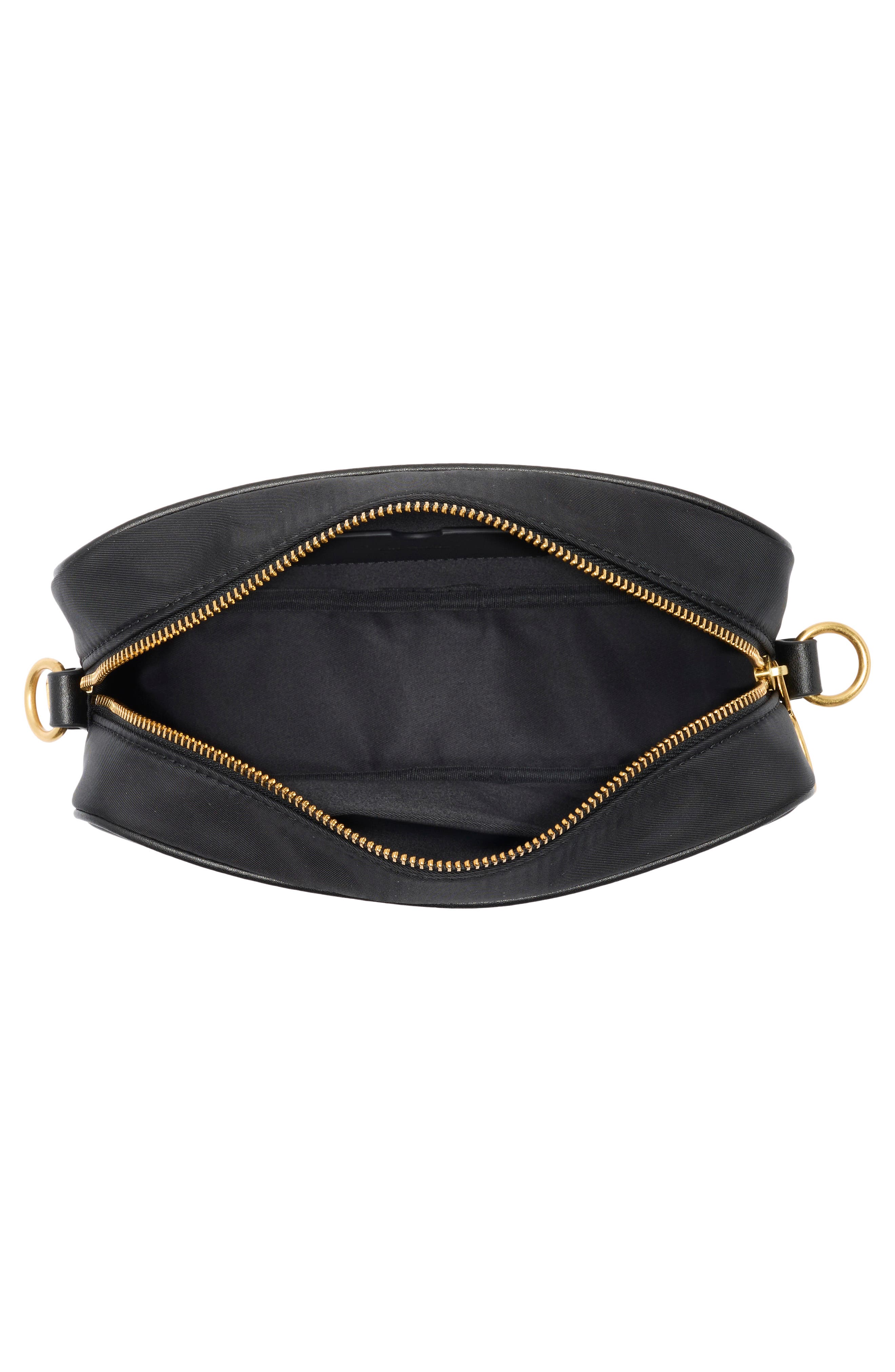 Off-White Medium Camera Crossbody Bag, Alternate, color, Black