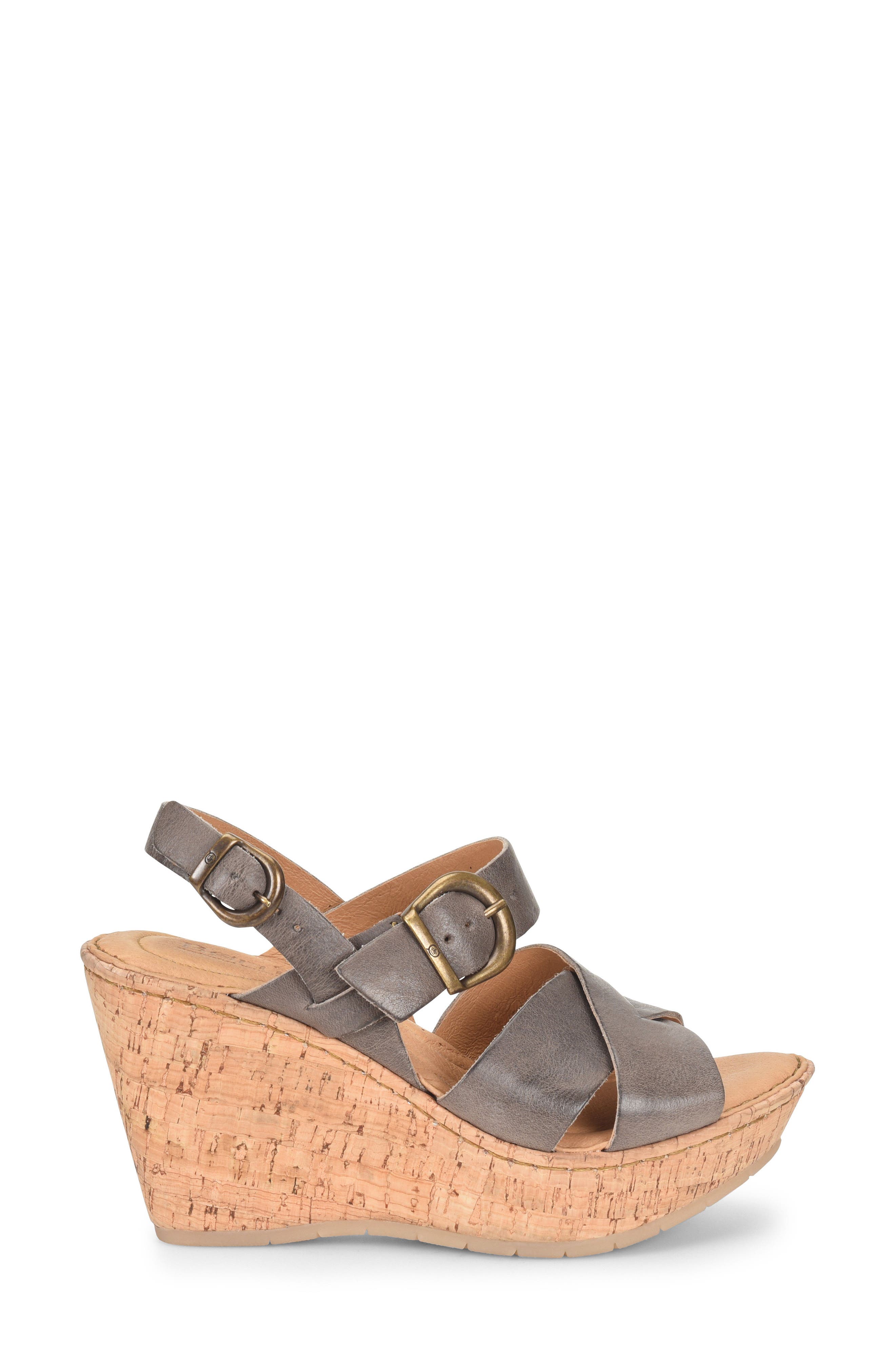 Børn Emmy Platform Wedge, Alternate, color, 