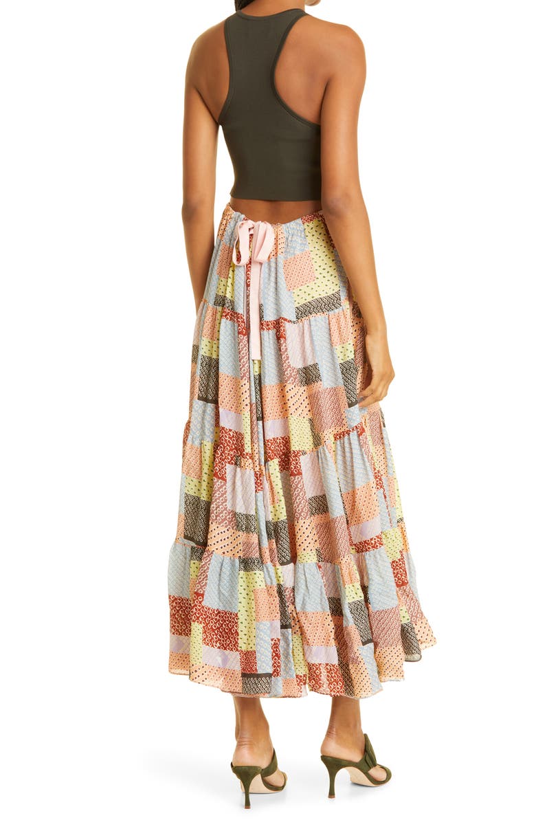 Cinq à Sept Mardi Sleeveless Dress, Alternate, color, Charcoal Multi