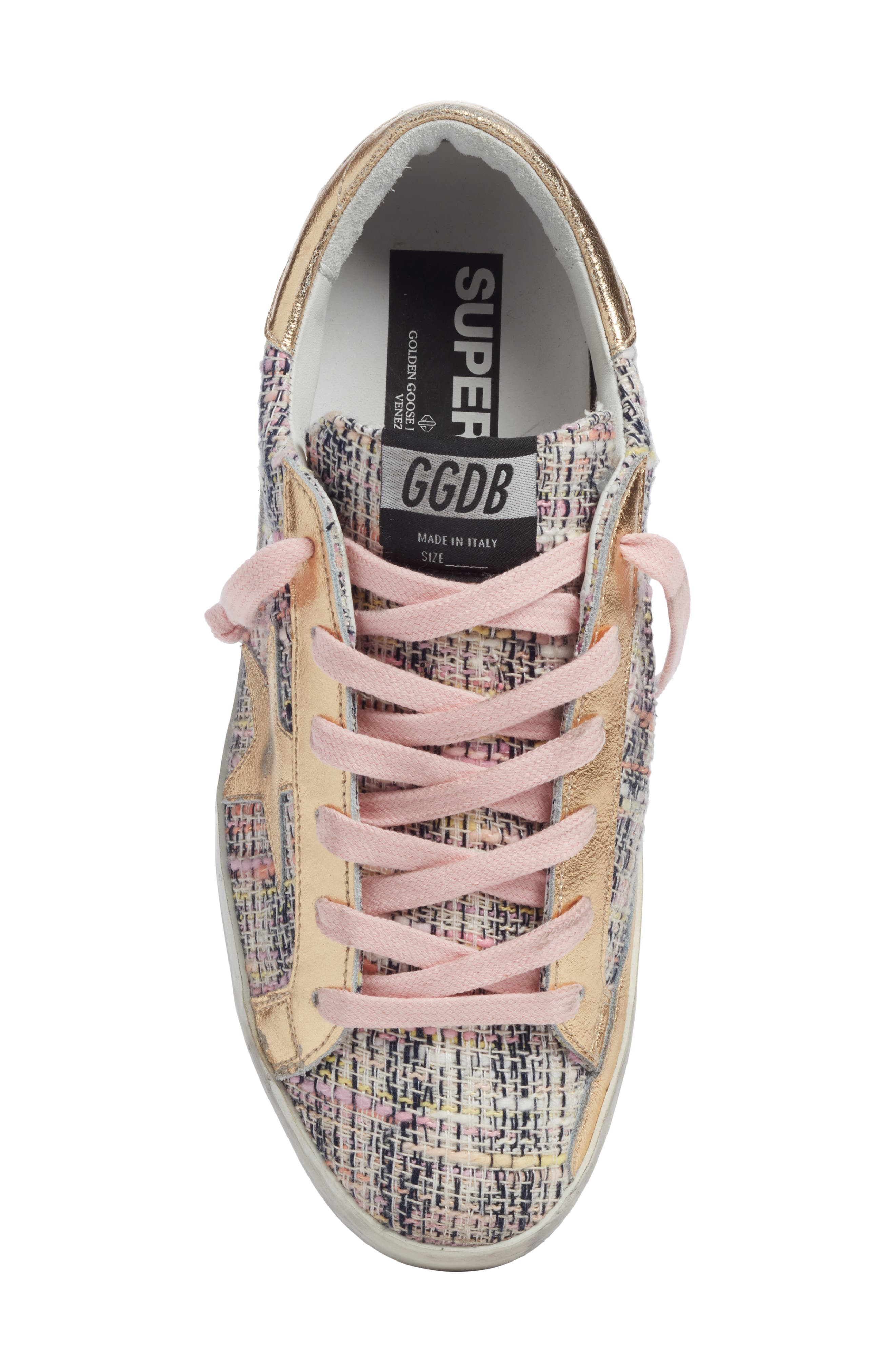 Golden Goose Superstar Low Top Sneaker, Alternate, color, 
