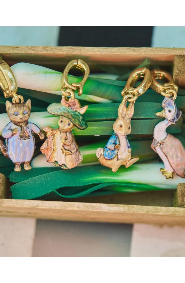 Fable England x Peter Rabbit Tom Kitten Charm, Alternate, color, Gold
