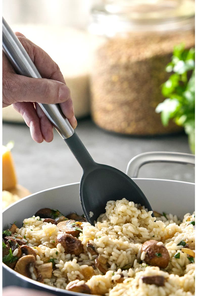 x Bobby Flay Professional Ceramic Nonstick 6-Quart Stockpot with Lid, Alternate, color, CREAM