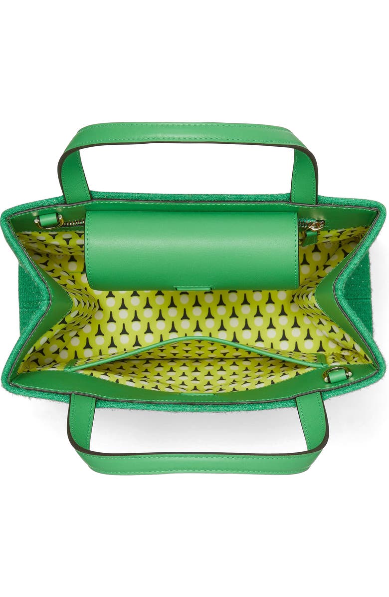 Kate Spade New York small sam icon astroturf top handle bag, Alternate, color,
