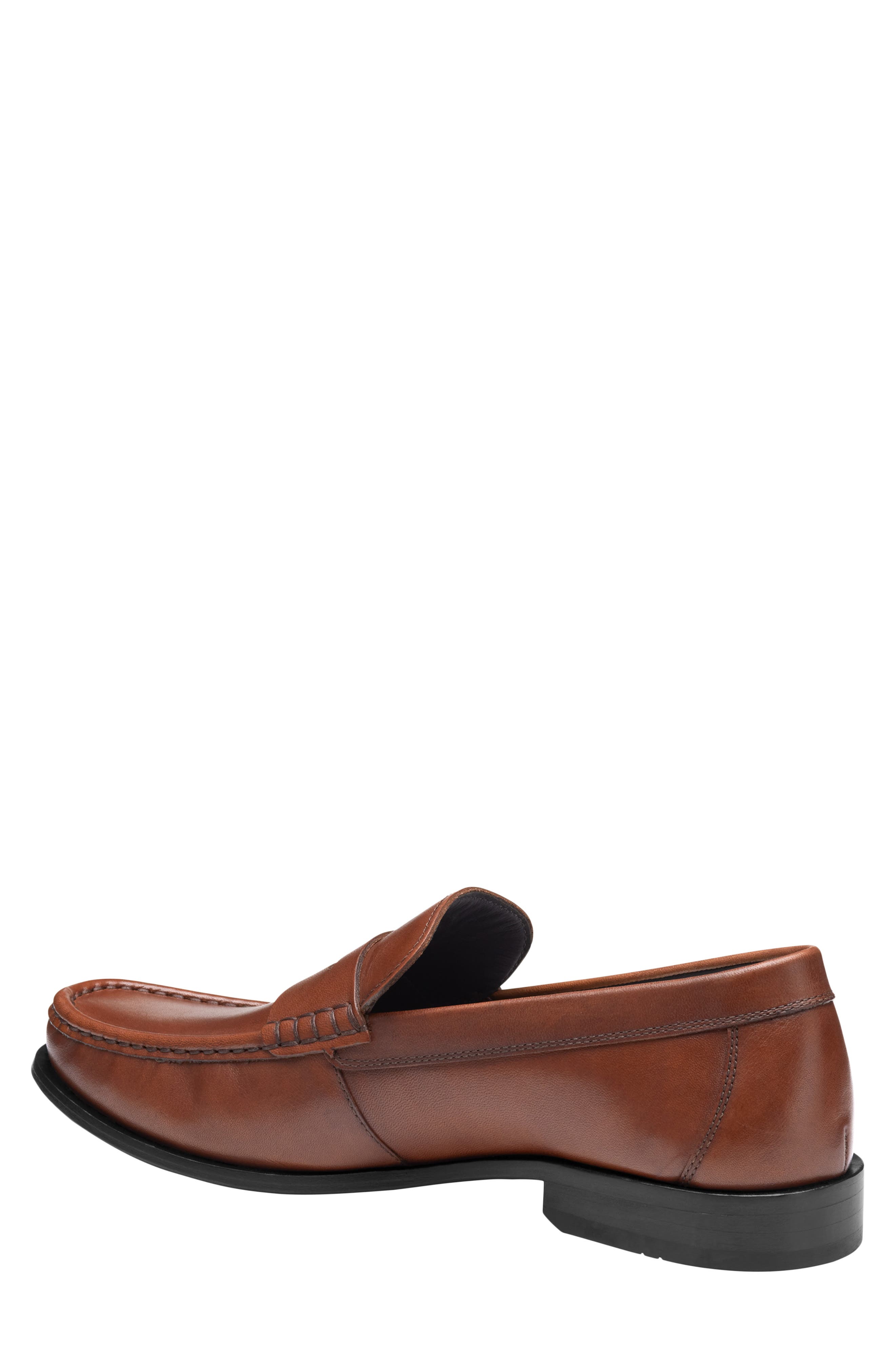 Johnston & Murphy Humphrey Penny Loafer, Alternate, color, Tan Full Grain
