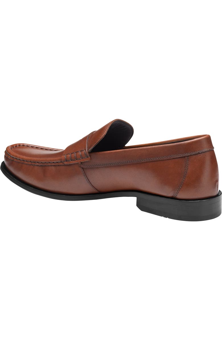 Johnston & Murphy Humphrey Penny Loafer, Alternate, color, Tan Full Grain