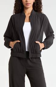Zella Atlas Bomber Jacket