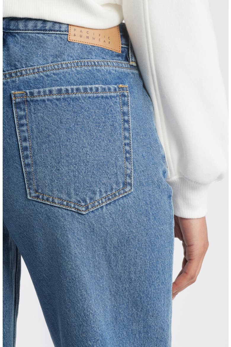 Lena Low Rise Super Baggy Wide Leg Jeans, Alternate, color, ALANA