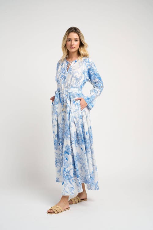 Guadalupe Design Monica Tunic In Blue