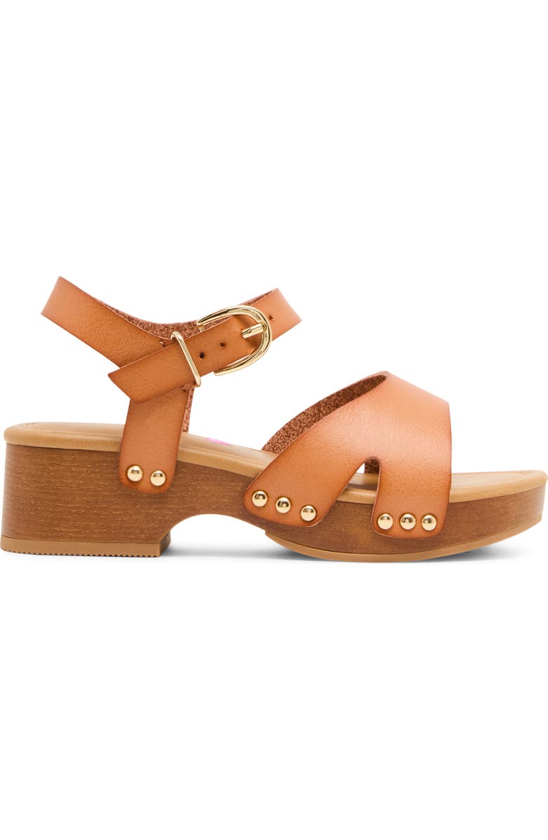 Steve Madden Kids' Mayson Platform Sandal, Alternate, color, Cognac