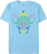 Crooks & Castles Men's Abstract Medusa Logo Graphic T-Shirt