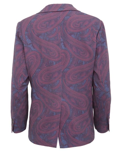 Lords Of Harlech Julia Tailored Jacket In Multi