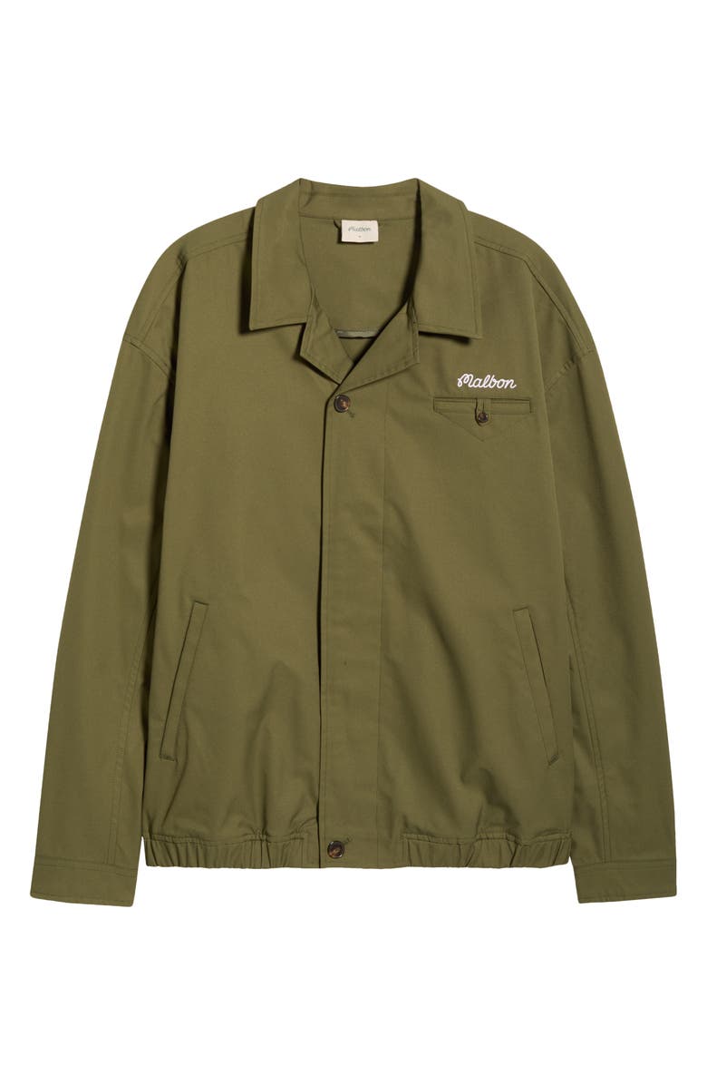 Malbon Golf Elliott Jacket, Alternate, color, Olivine