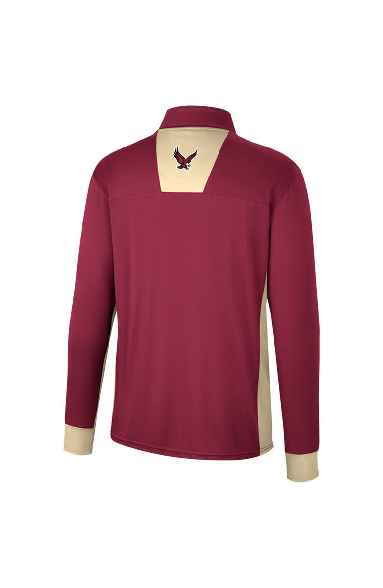 COLOSSEUM Men's Colosseum Maroon Boston College Eagles Bart Quarter-Zip Top, Alternate, color, Maroon
