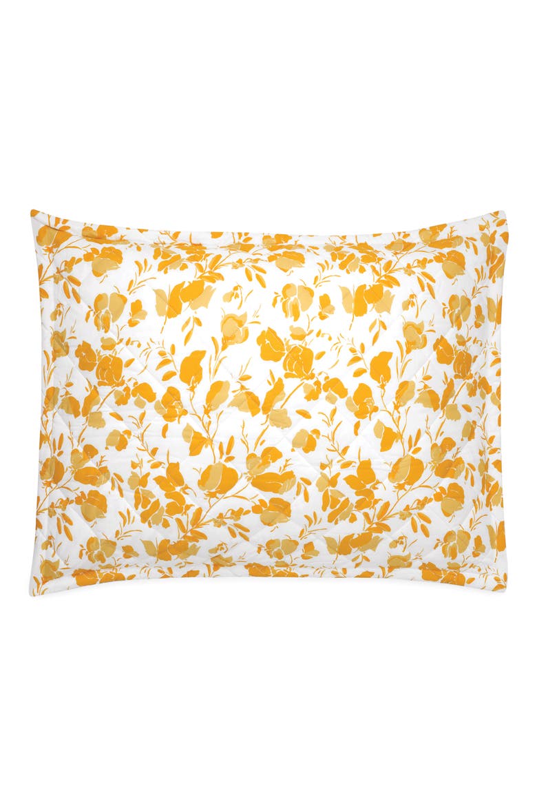 Alexandra Quilted Sham, Main, color, GOLDENROD