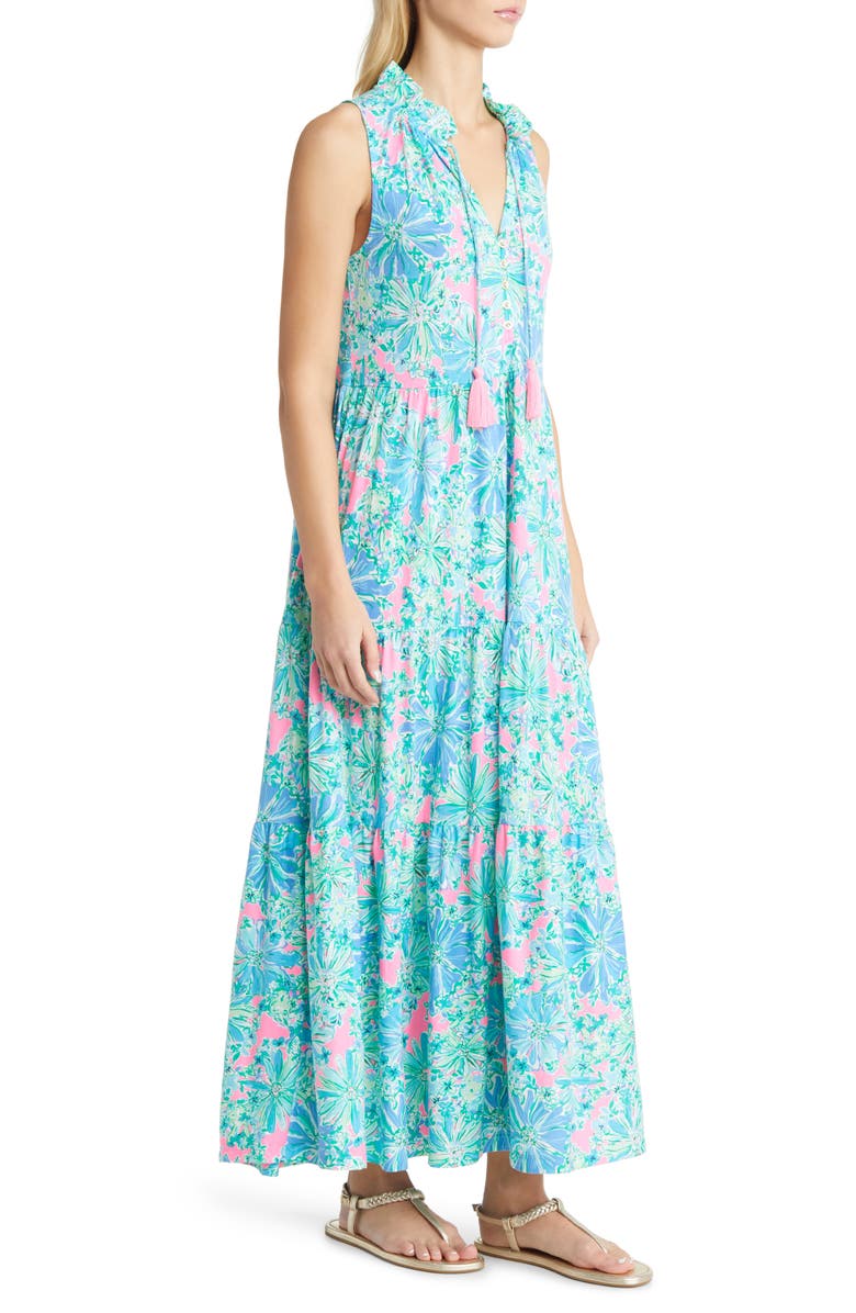 Lilly Pulitzer<sup>®</sup> Malone Floral Maxi Dress, Alternate, color, 