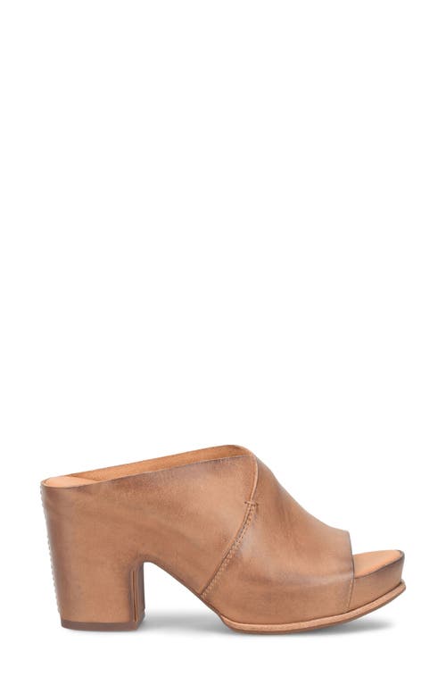 Kork-ease ® Stowe Platform Slide Sandal In Brown