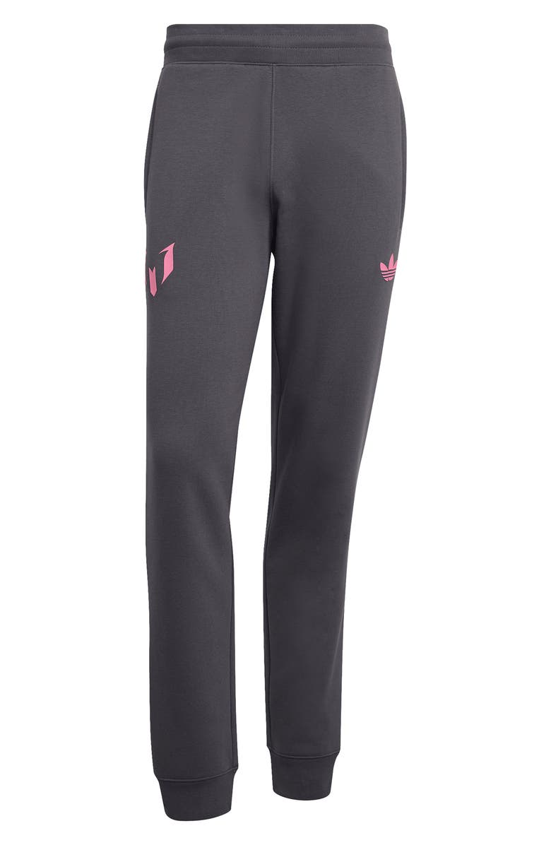 adidas Messi Fleece Joggers, Alternate, color, Aurora Onyx