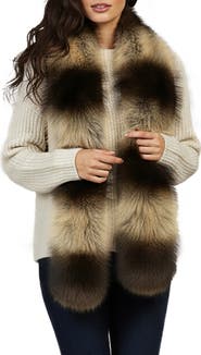 SAACHI Faux Fur Scarf