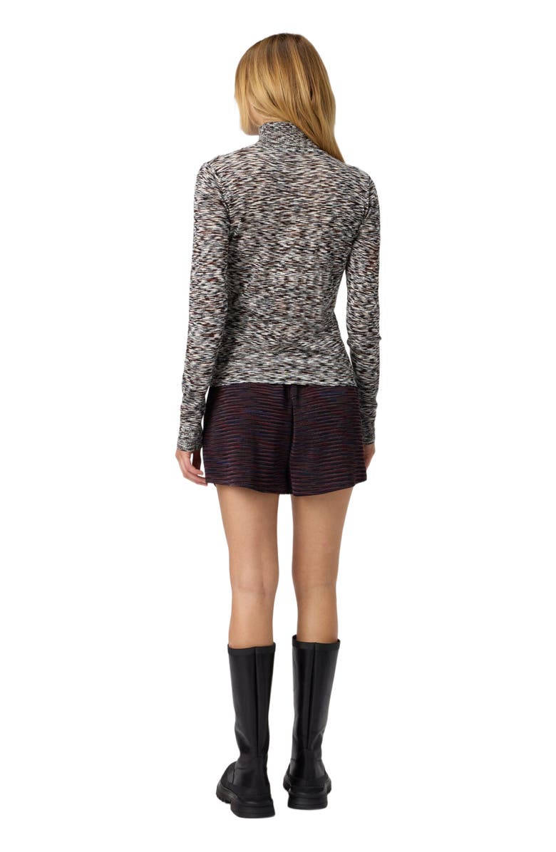 Missoni High-neck Sweater In Flame Smooth Knit, Alternate, color, Multicoloured