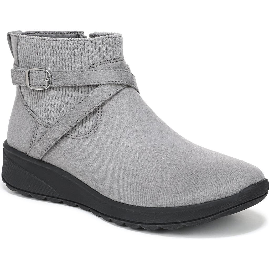 Lifestride Gates Wedge Bootie In Gray