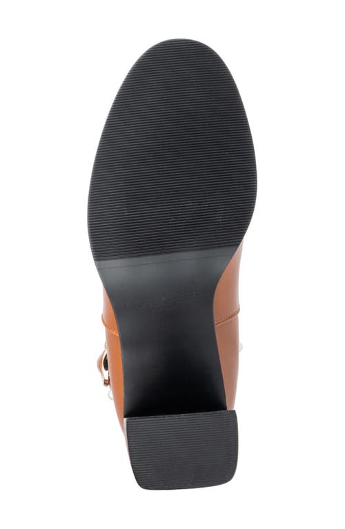 Torgeis Ivy Studded Chelsea Boot In Cognac