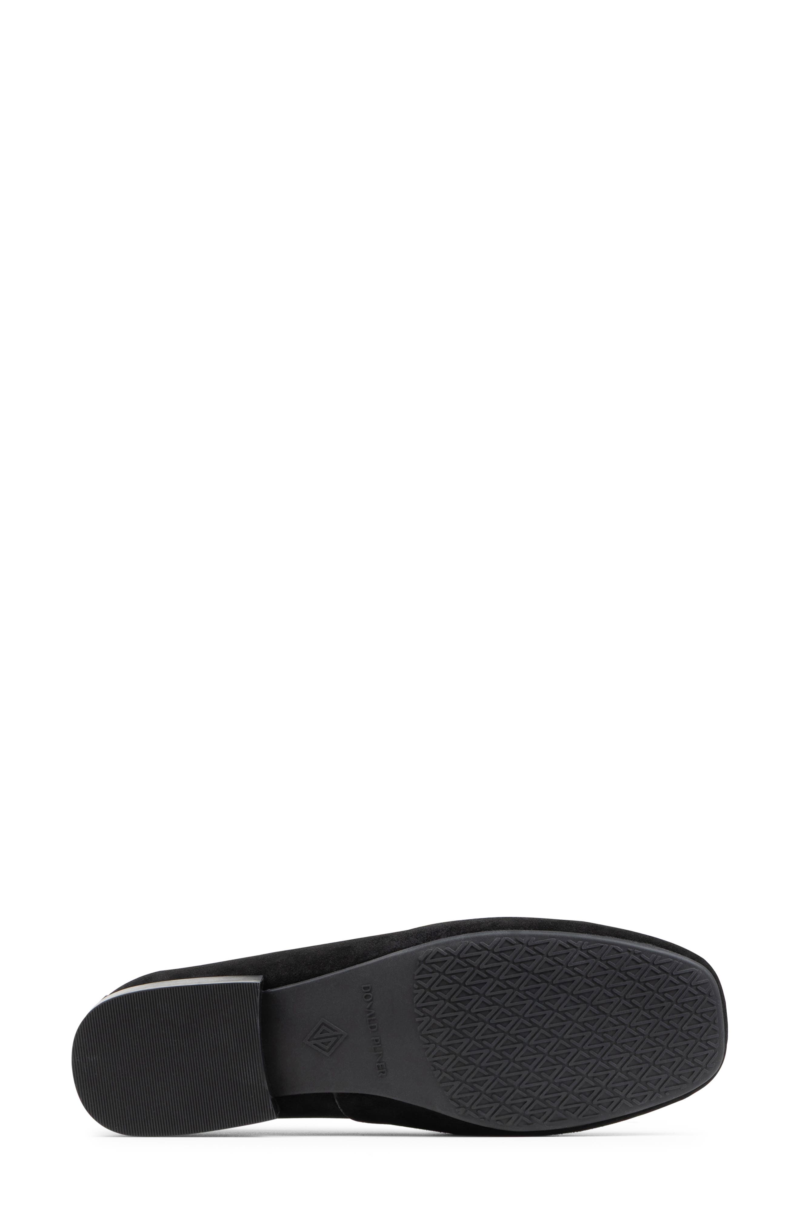 Donald Pliner Chain Loafer, Alternate, color, Black
