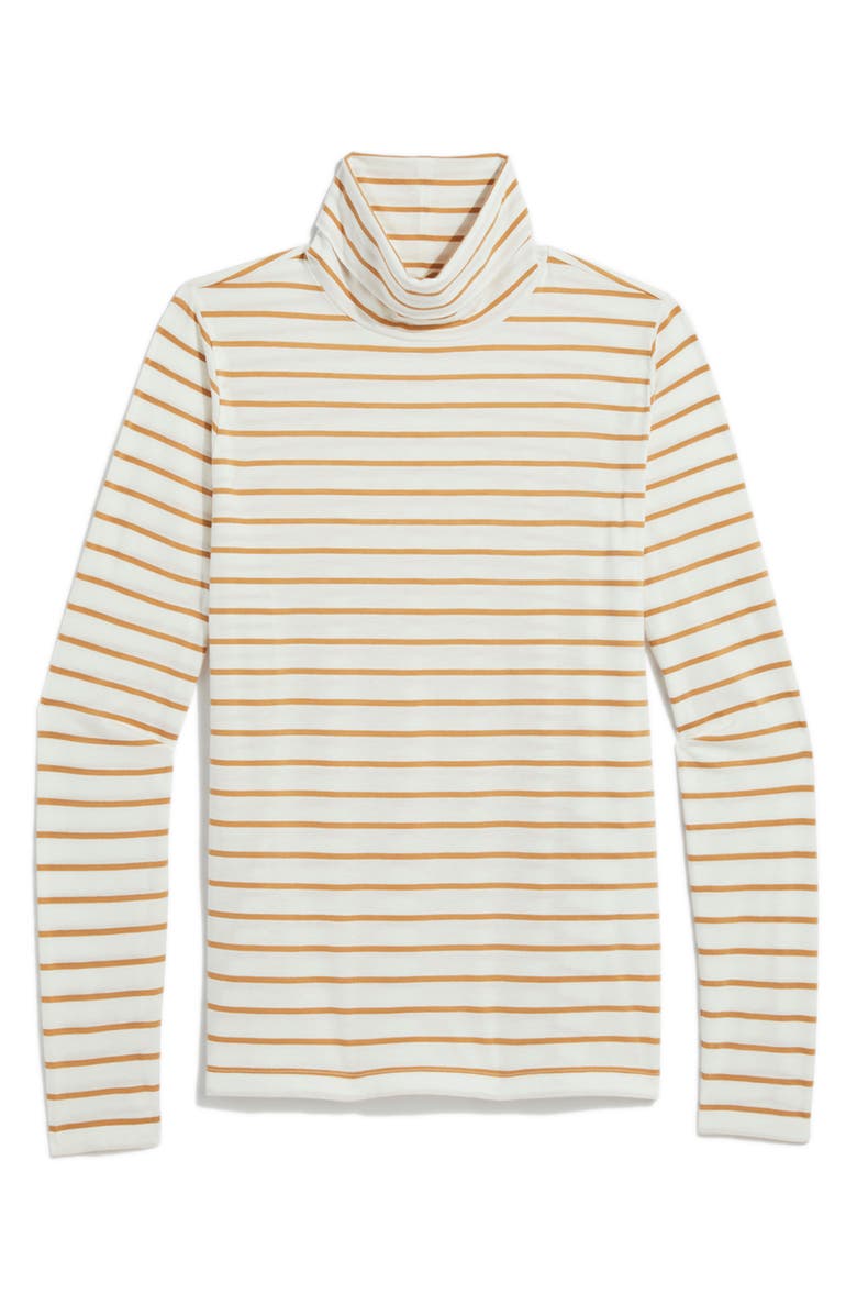 vineyard vines Stripe Cotton Turtleneck, Main, color, 