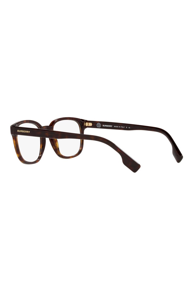 Edison 53mm Square Optical Glasses, Alternate, color, DARK HAVANA