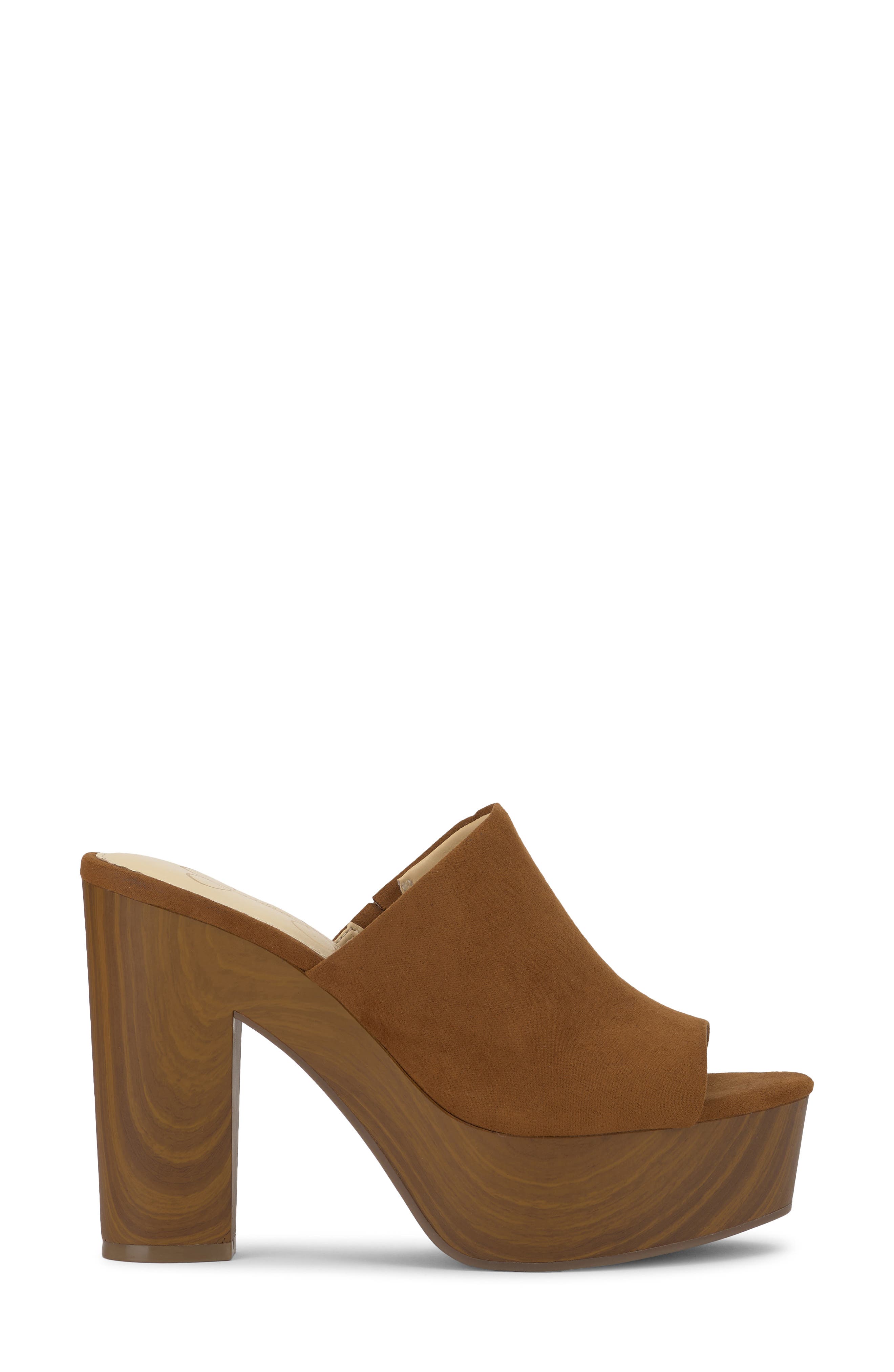 Jessica Simpson Shelbie Platform Slide Sandal, Alternate, color, Tuscan Tan Suede