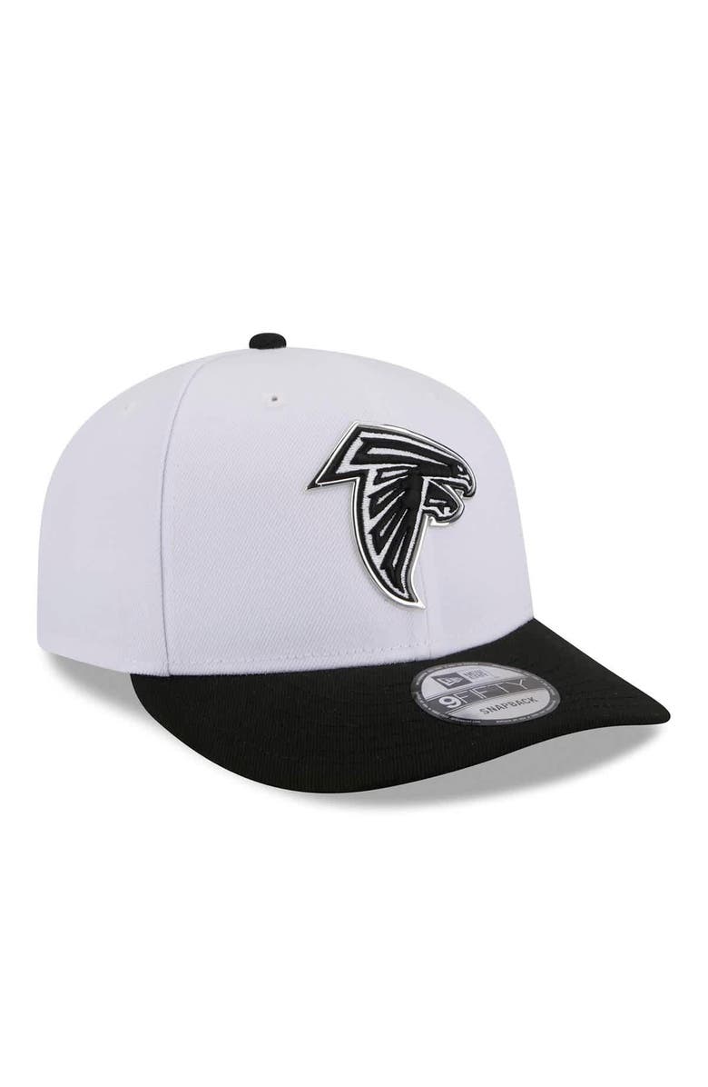 New Era Men's New Era  White/Black Atlanta Falcons 2026 NFL Draft Pre-Curved 9FIFTY Snapback Hat, Alternate, color, White
