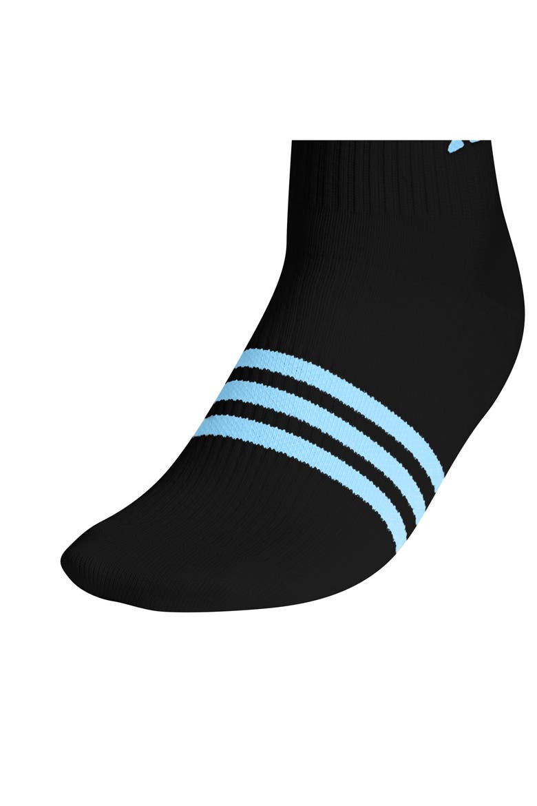 Kids' Superlire 3.0 6-Pack Quarter Socks, Alternate, color, BLACK