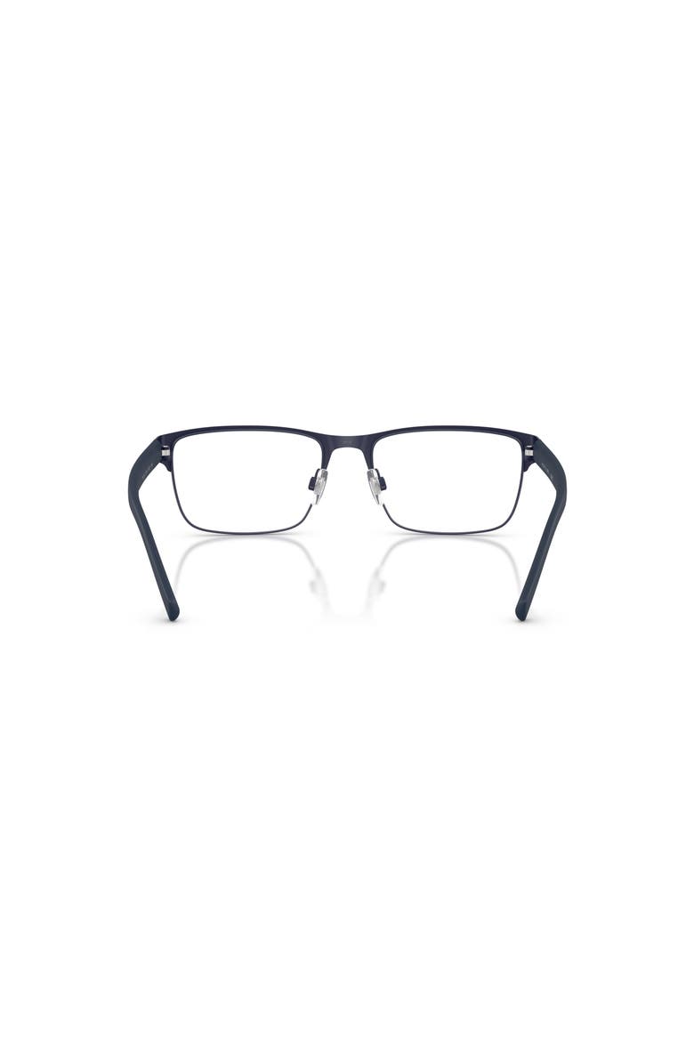56mm Rectangle optical glasses, Alternate, color, Blue