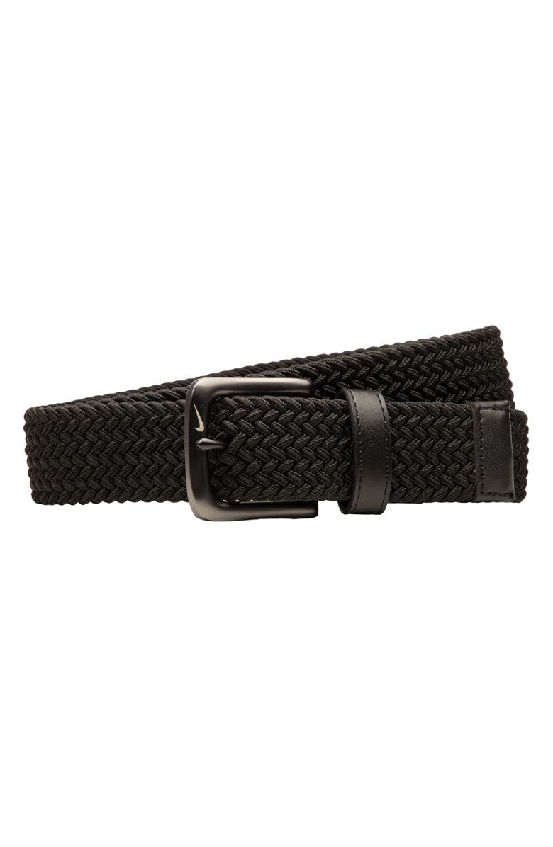 Stretch Webbed Braided Belt