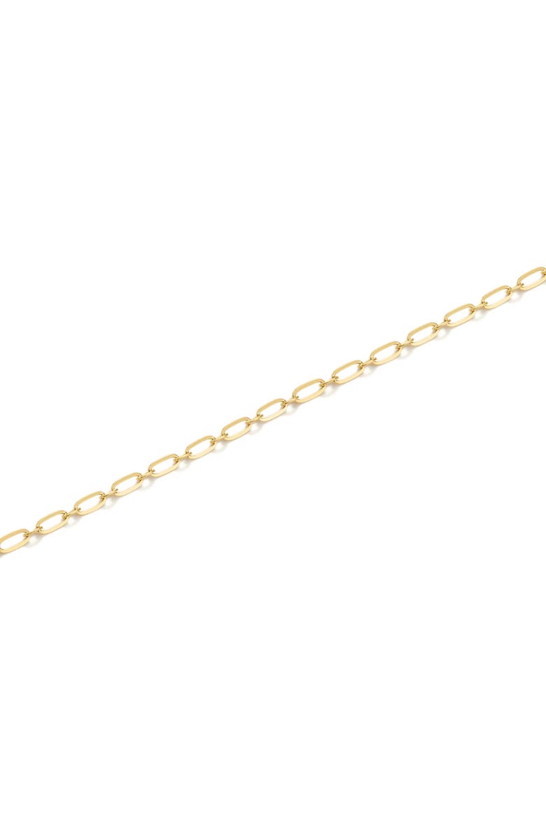 D.LOUISE Fine Paper Clip Bracelet, Alternate, color, Gold