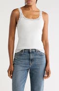 Leith Lace Trim Tank