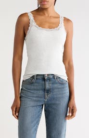 Leith Lace Trim Tank
