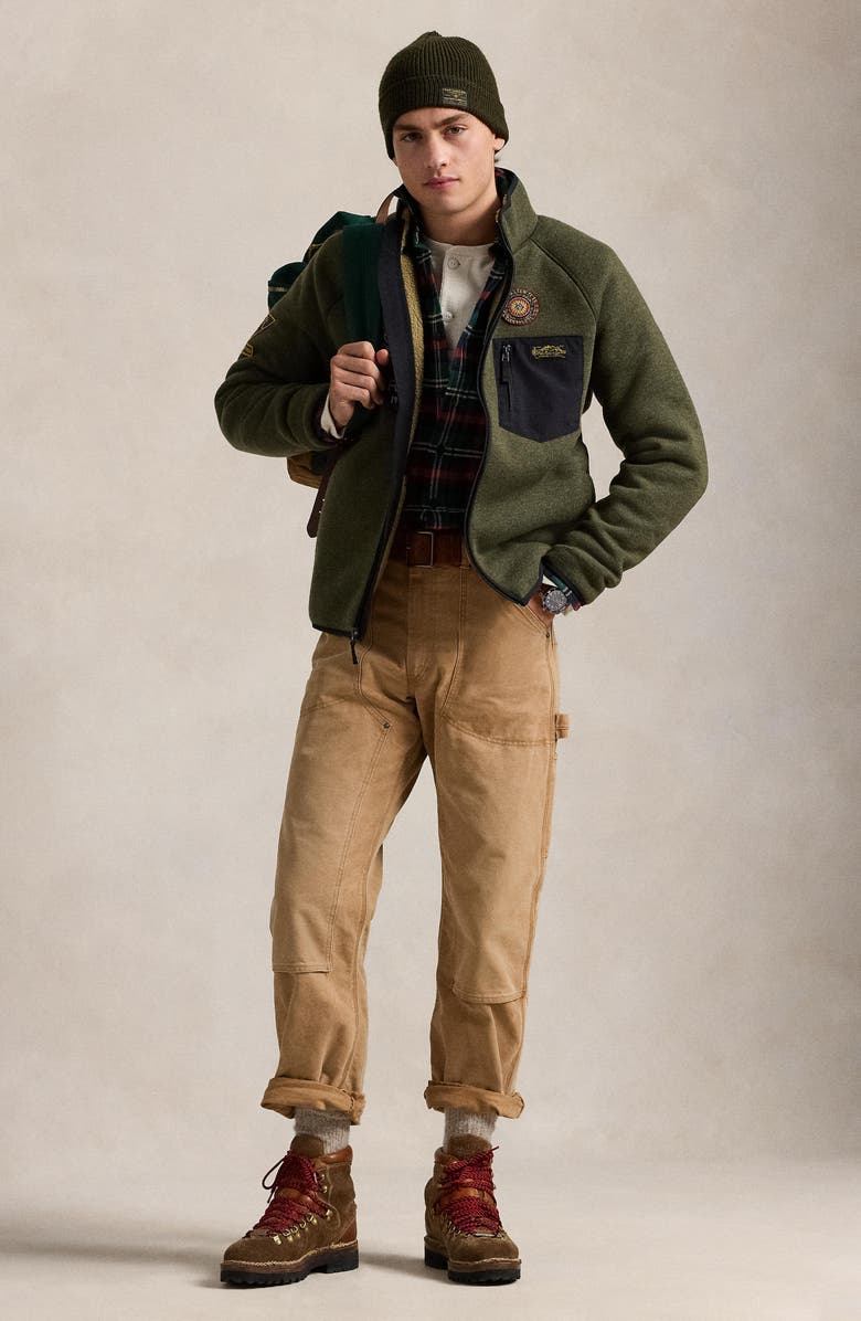 Polo Ralph Lauren Bonded Fleece Jacket, Alternate, color, 