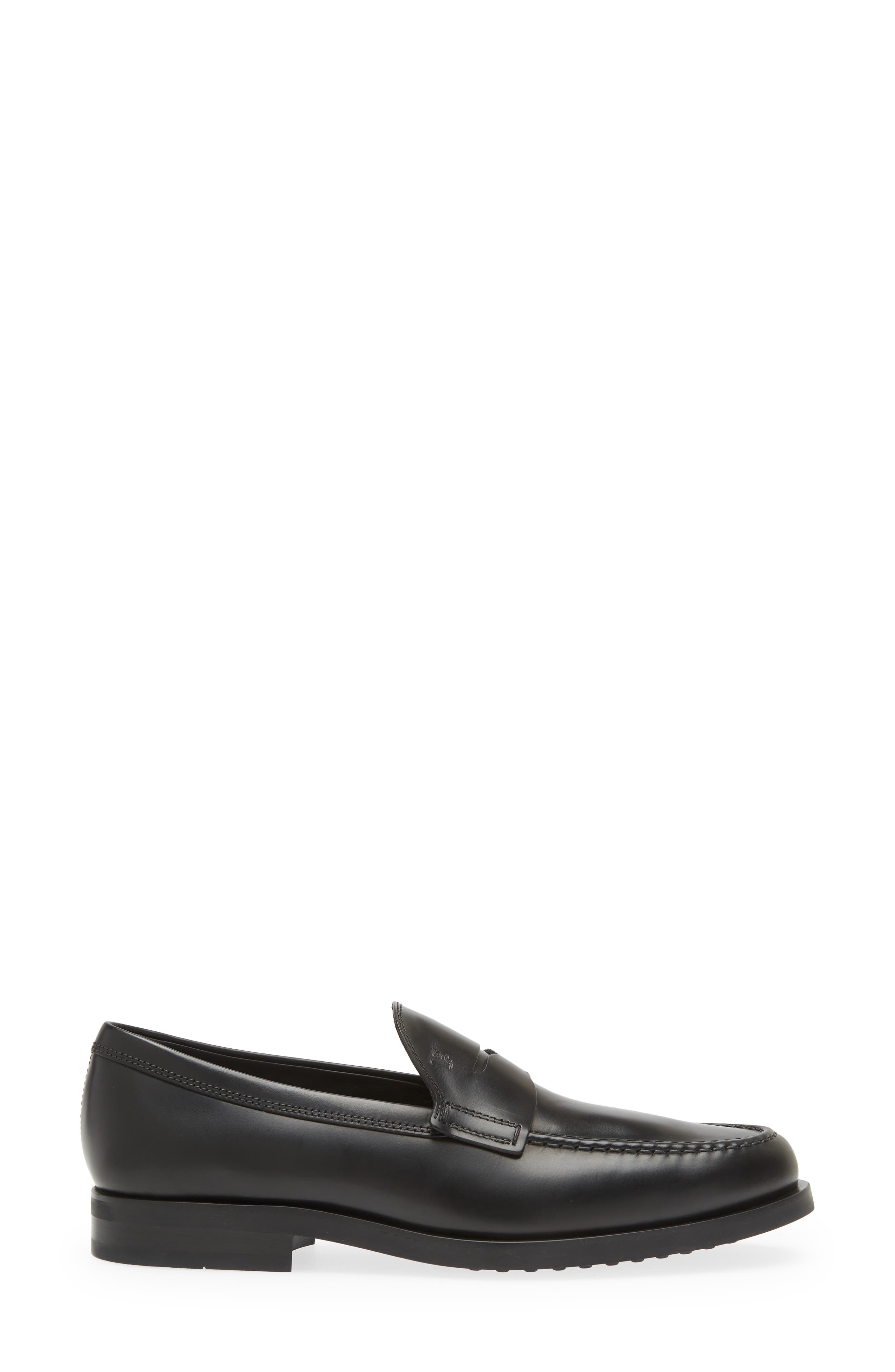 Tod's Formale Penny Loafer, Alternate, color, Nero