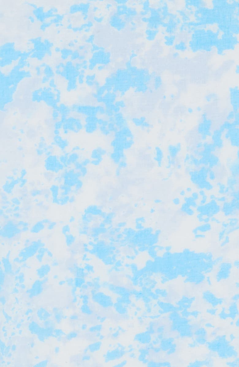 Calvin Klein Splatter Paint Scarf, Alternate, color, Ethereal Blue