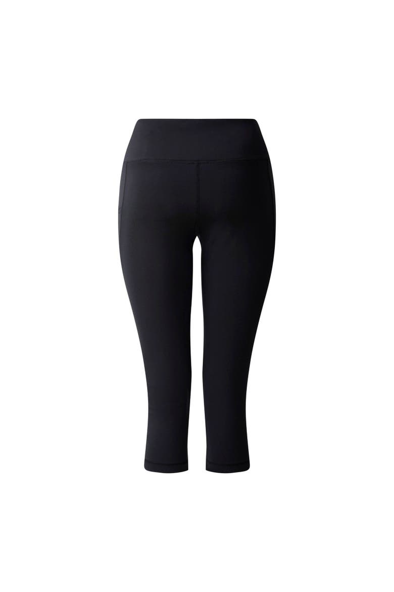 Influential Ii Plain 3/4 Leggings, Alternate, color, Black