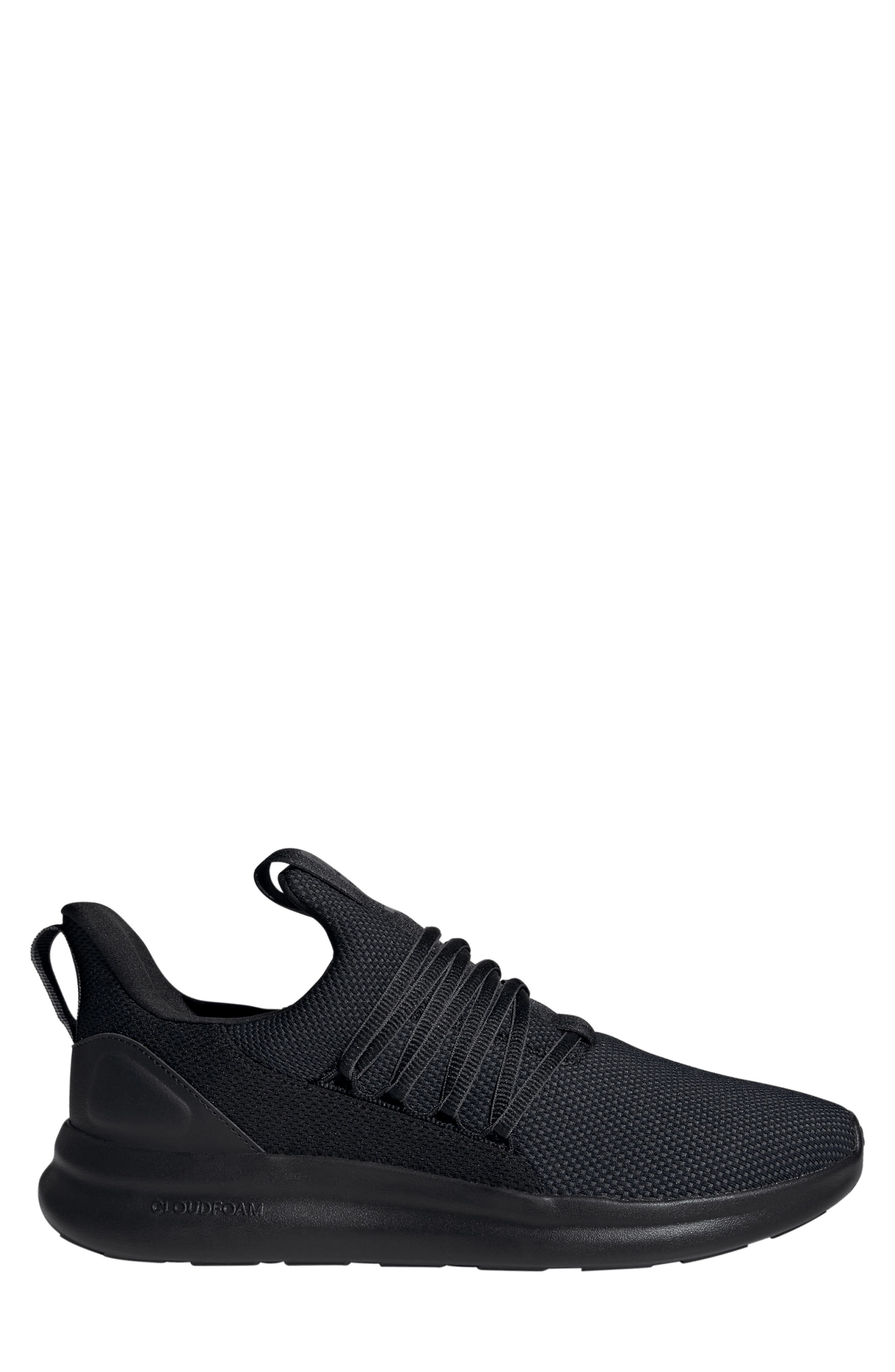 adidas Lite Racer Lace-up Activewear Sneaker, Alternate, color, Black/ Grey/ Black