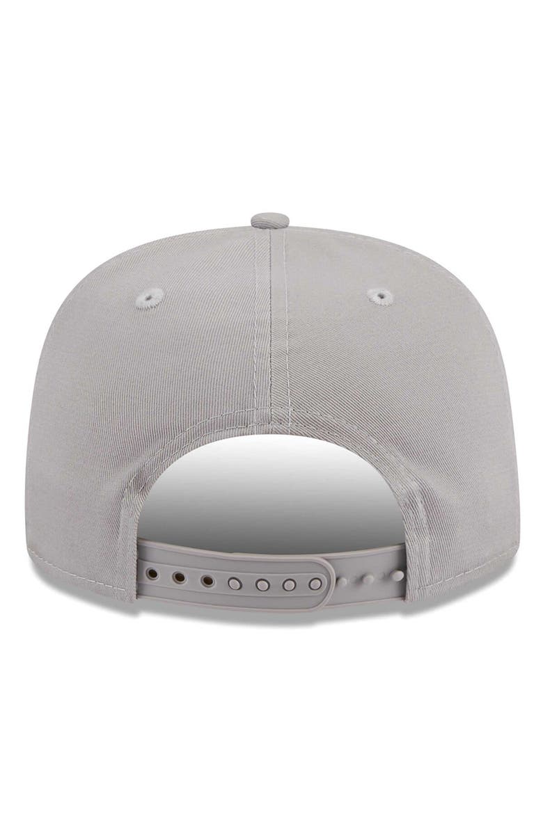 New Era Men's New Era Gray Atlanta United FC Established Patch 9FORTY A-Frame Trucker Adjustable Hat, Alternate, color, Gray