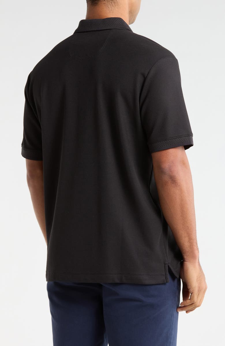 Tommy Bahama Emfielder Icon Solid IslandZone<sup>®</sup> Polo, Alternate, color, Black