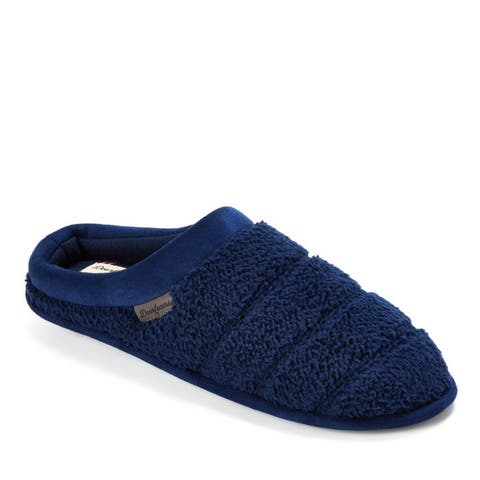 Asher Quilted Plaid Clog Slipper (Men)