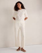 Haven Well Within Organic Cotton Eyelet Pants