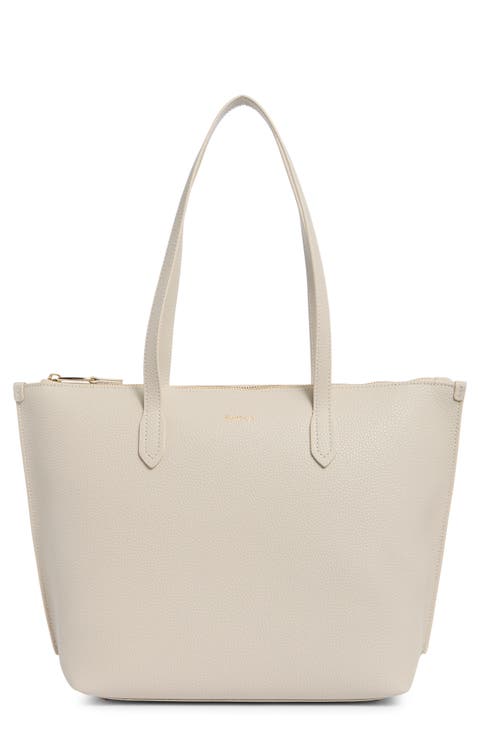 Classic Medium Leather Tote